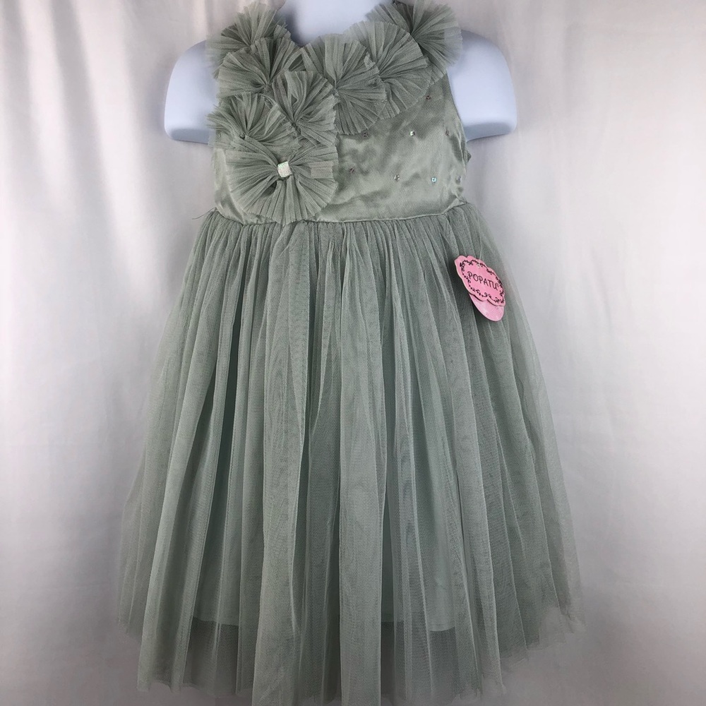 Tulle mint dress